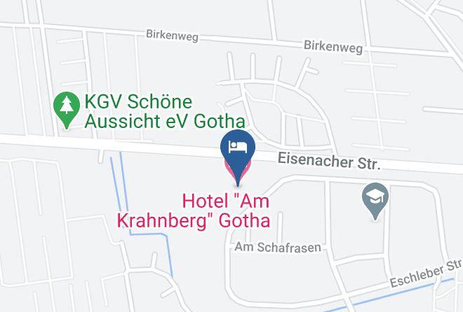 Gotha - Hotel Am Krahnberg Gotha Maps