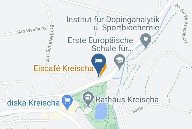 Hotel Am Kreischaer Park Map