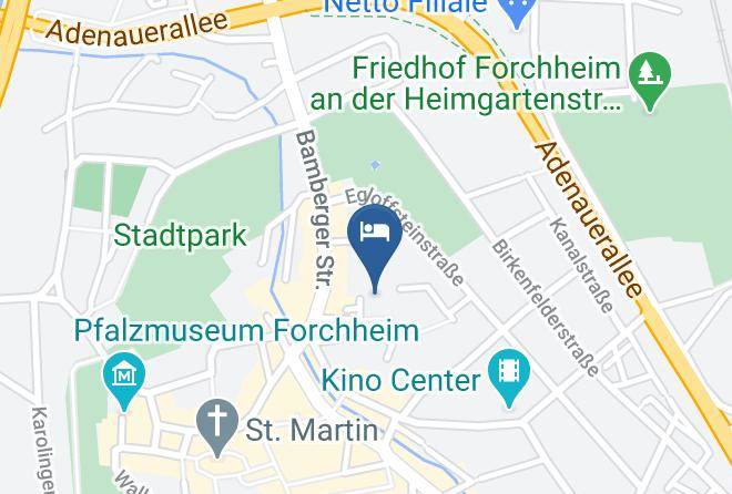 Forchheim - Hotel Am Kronengarten Maps