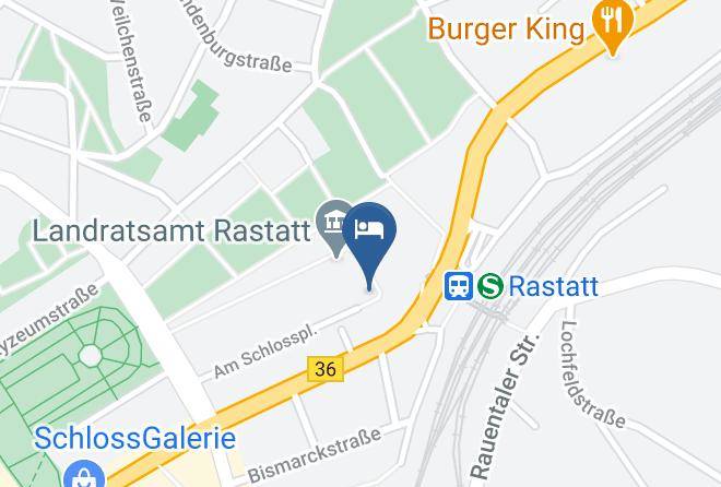 Rastatt - Hotel Am Kulturplatz Maps