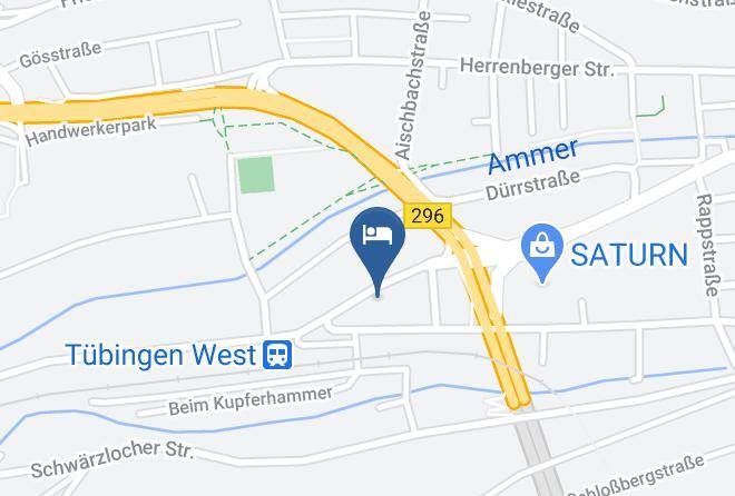 Hotel Am Kupferhammer Tubingen Map