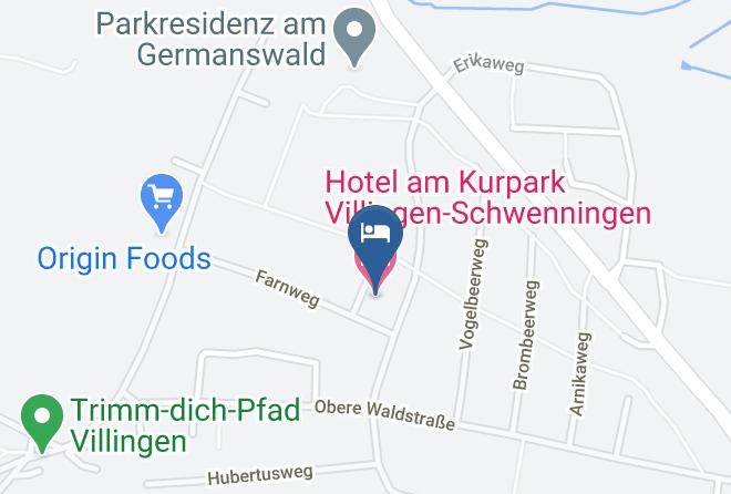Hotel Am Kurpark Villingen Schwenningen Map