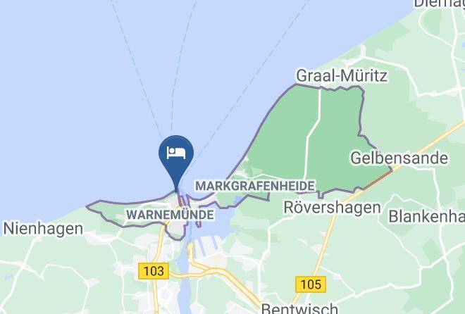 Rostock - Hotel Am Leuchtturm Maps