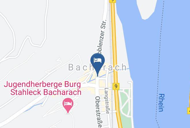Mainz Bingen - Hotel Am Markt Bacharach Dettmar Maps