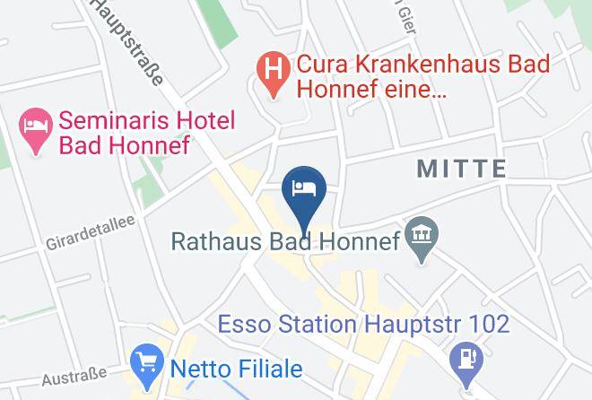 Rhein Sieg Kreis - Hotel Am Markt Bad Honnef Maps
