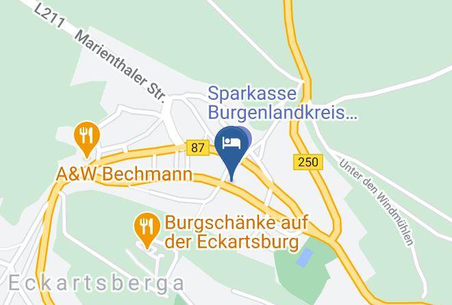 Burgenlandkreis - Hotel Am Markt Maps