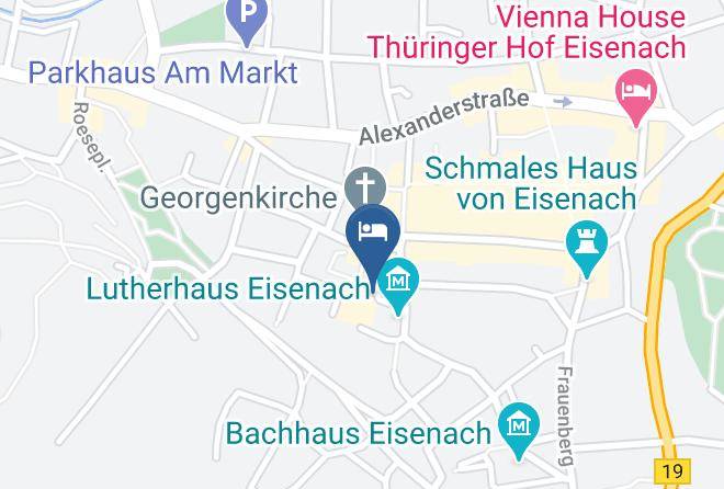 Eisenach - Hotel Am Markt Maps