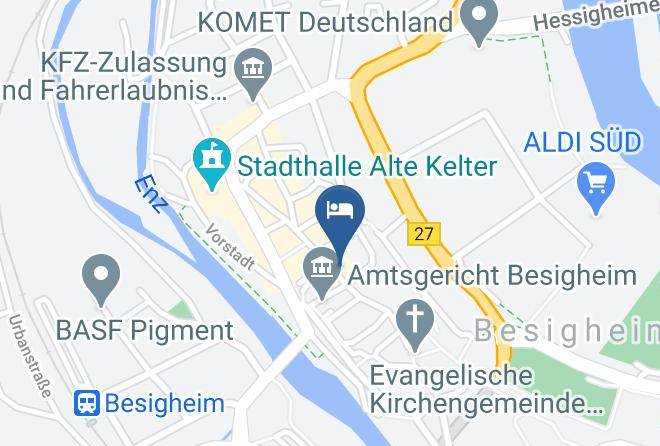 Ludwigsburg - Hotel Am Markt Maps