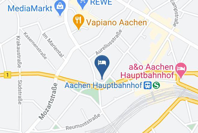 Aachen - Hotel Am Marschiertor Maps