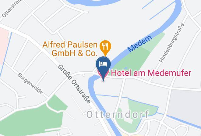 Cuxhaven - Hotel Am Medemufer Maps
