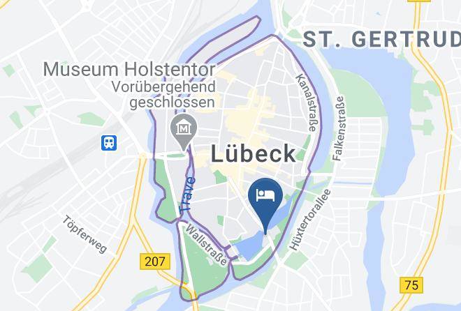 Lubeck - Hotel Am Muhlenteich Maps