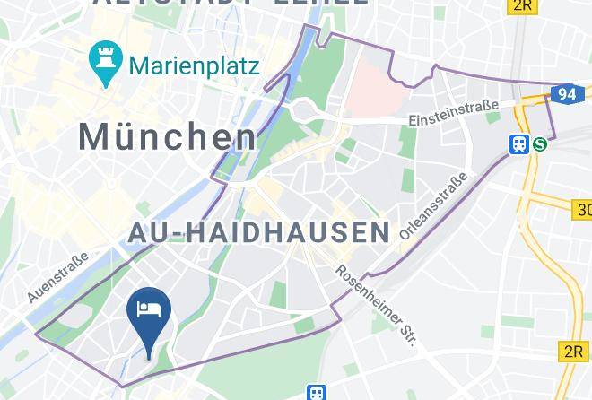 Munich District - Hotel Am Nockherberg Maps
