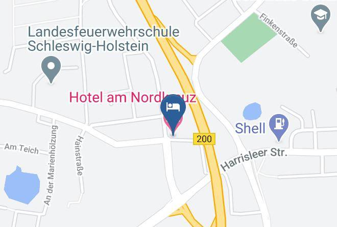 Hotel Am Nordkreuz Map