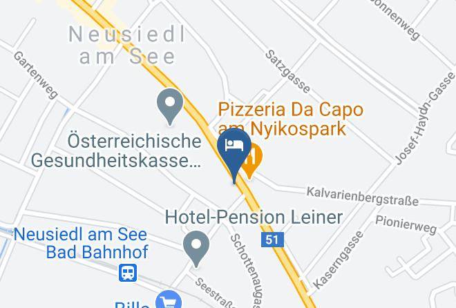 Hotel Am Nyikospark Map