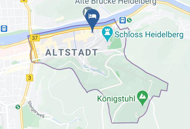 Heidelberg - Hotel Am Rathaus Maps
