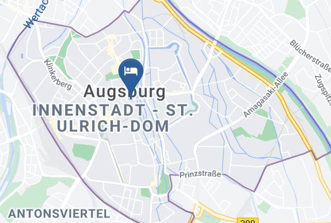 Augsburg - Hotel Am Rathaus Maps