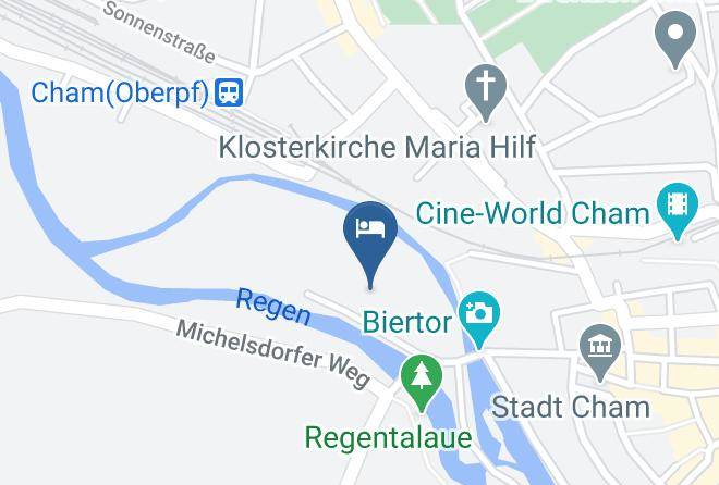 Hotel Am Regenbogen Map