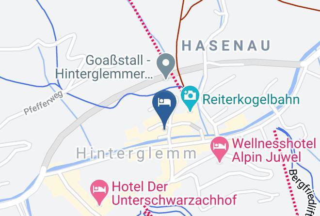 Zell Am See - Hotel Am Reiterkogel Maps