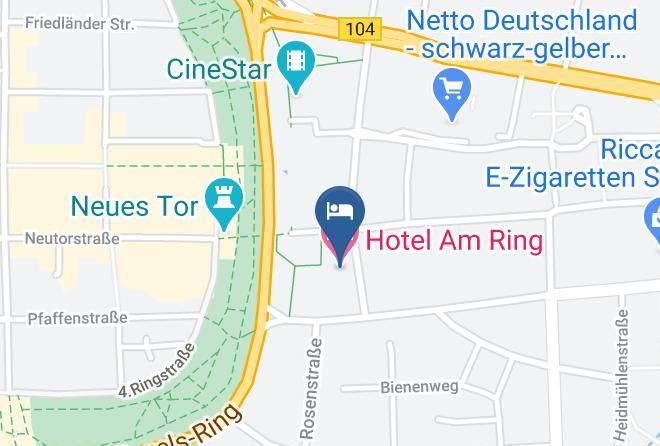 Mecklenburgische Seenplatte - Hotel Am Ring Maps