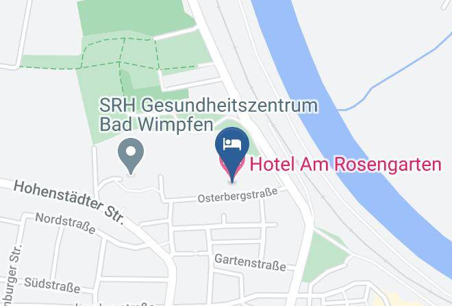 Heilbronn - Hotel Am Rosengarten Maps