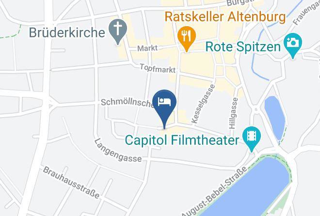 Altenburger Land - Hotel Am Rosplan Maps