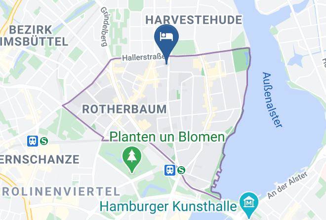 Hotel Am Rothenbaum Hamburg Map