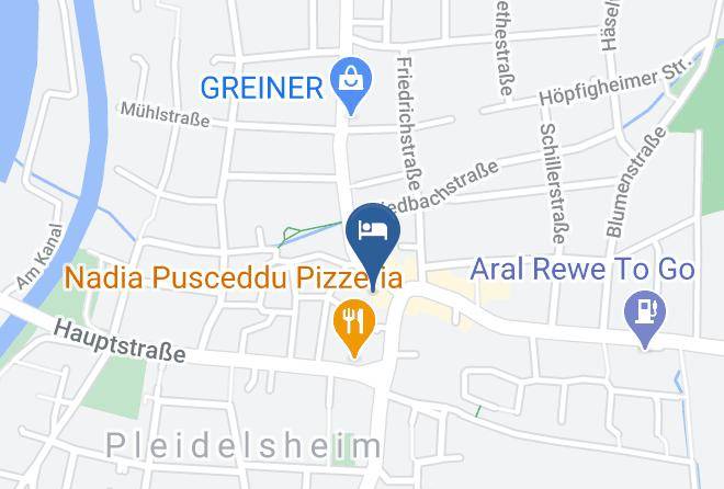 Ludwigsburg - Hotel Am Schillerplatz Maps