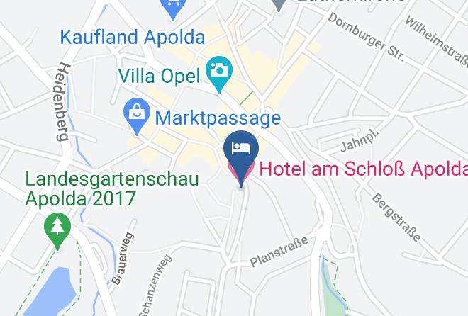 Weimarer Land - Hotel Am Schlos Apolda Maps