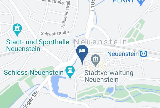 Hohenlohekreis - Hotel Am Schloss Maps