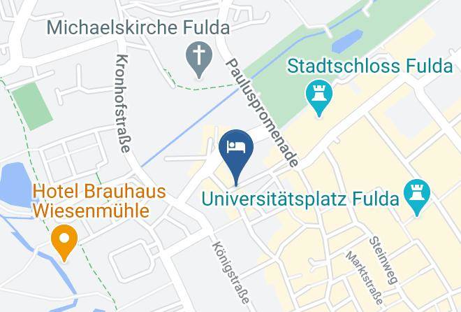 Fulda - Hotel Am Schloss Maps