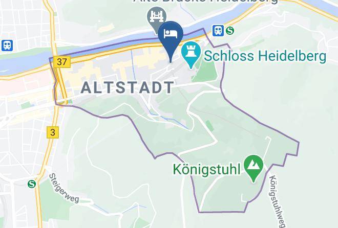 Heidelberg - Hotel Am Schloss Maps