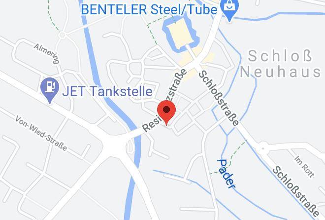 Paderborn - Hotel Am Schloss Maps