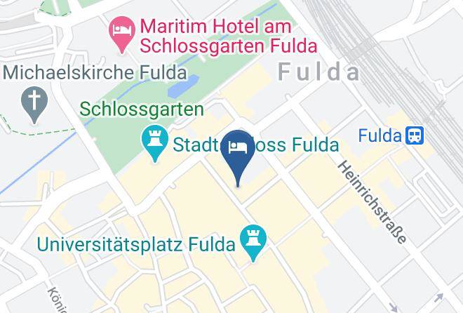 Fulda - Hotel Am Schlosstheater Gmbh & Co Kg Maps