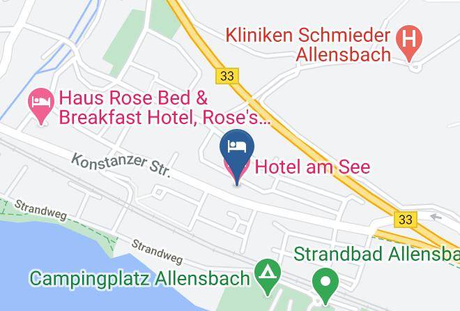 Constance - Hotel Am See Maps