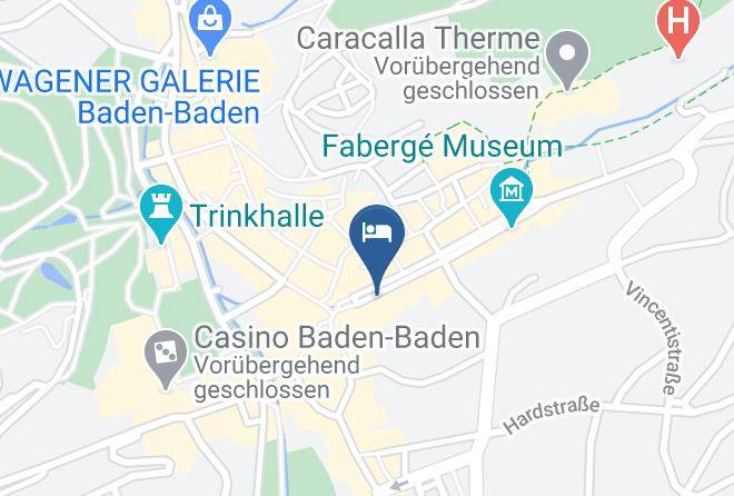 Baden Baden - Hotel Am Sophienpark Maps