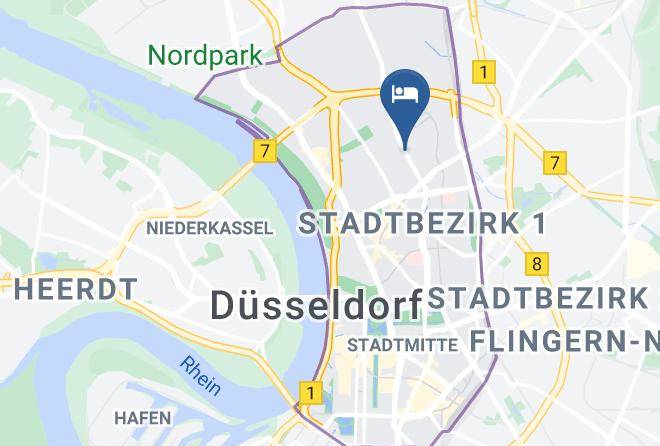 Hotel Am Spichernplatz Map