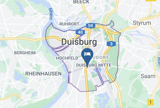 Duisburg - Hotel Am Stadion Maps