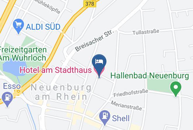 Breisgau Hochschwarzwald - Hotel Am Stadthaus Maps