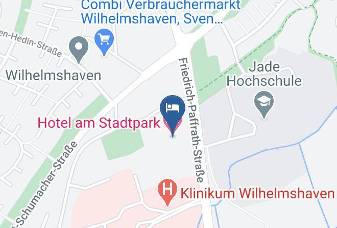 Wilhelmshaven - Hotel Am Stadtpark Maps