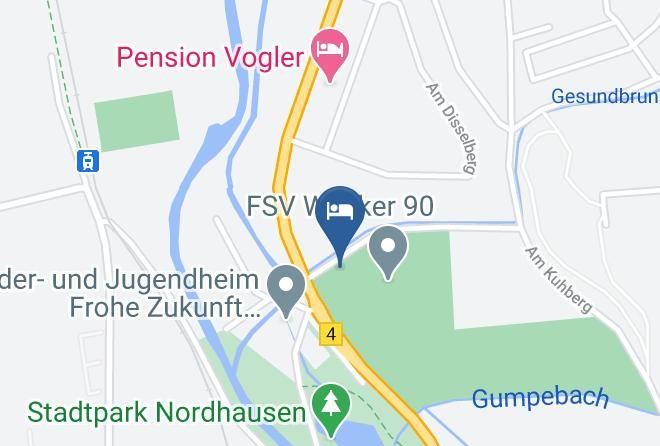 Nordhausen - Hotel Am Stadtpark Nordhausen Maps