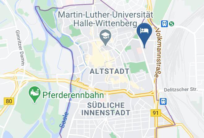 Halle - Hotel Am Steintor Maps