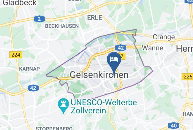 Gelsenkirchen - Hotel Am Stern Maps