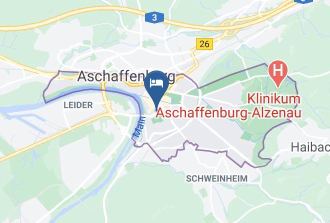 Aschaffenburg - Hotel Am Stiftsberg Maps