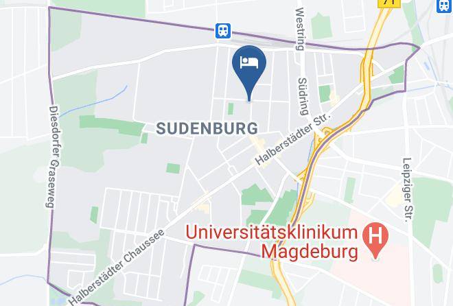 Magdeburg - Hotel Am Sudenburger Hof Maps