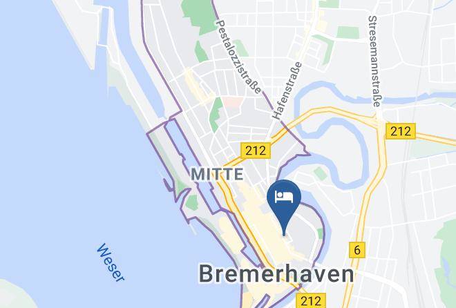 Bremerhaven - Hotel Am Theaterplatz Bremerhaven Maps