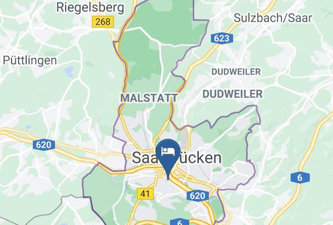 Saarbrucken - Hotel Am Triller Maps