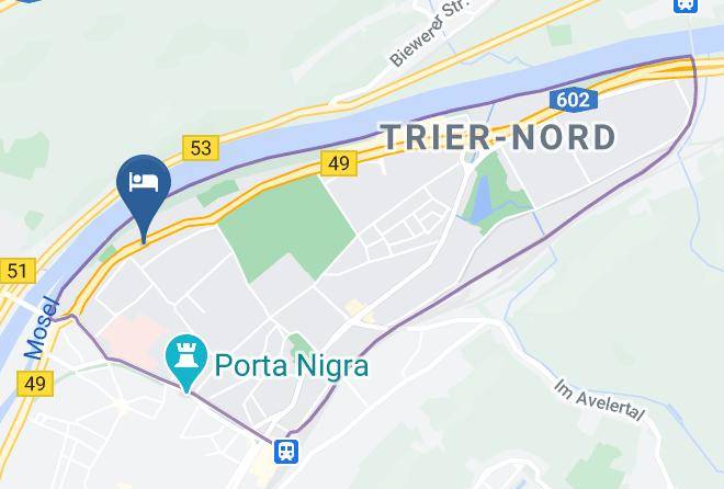 Treves - Hotel Am Ufer Maps