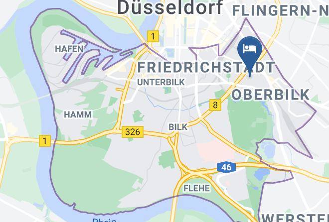 Hotel Am Volksgarten Map