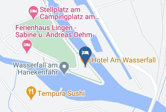 Hotel Am Wasserfall Map