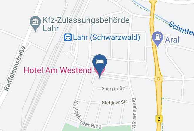 Ortenaukreis - Hotel Am Westend Maps